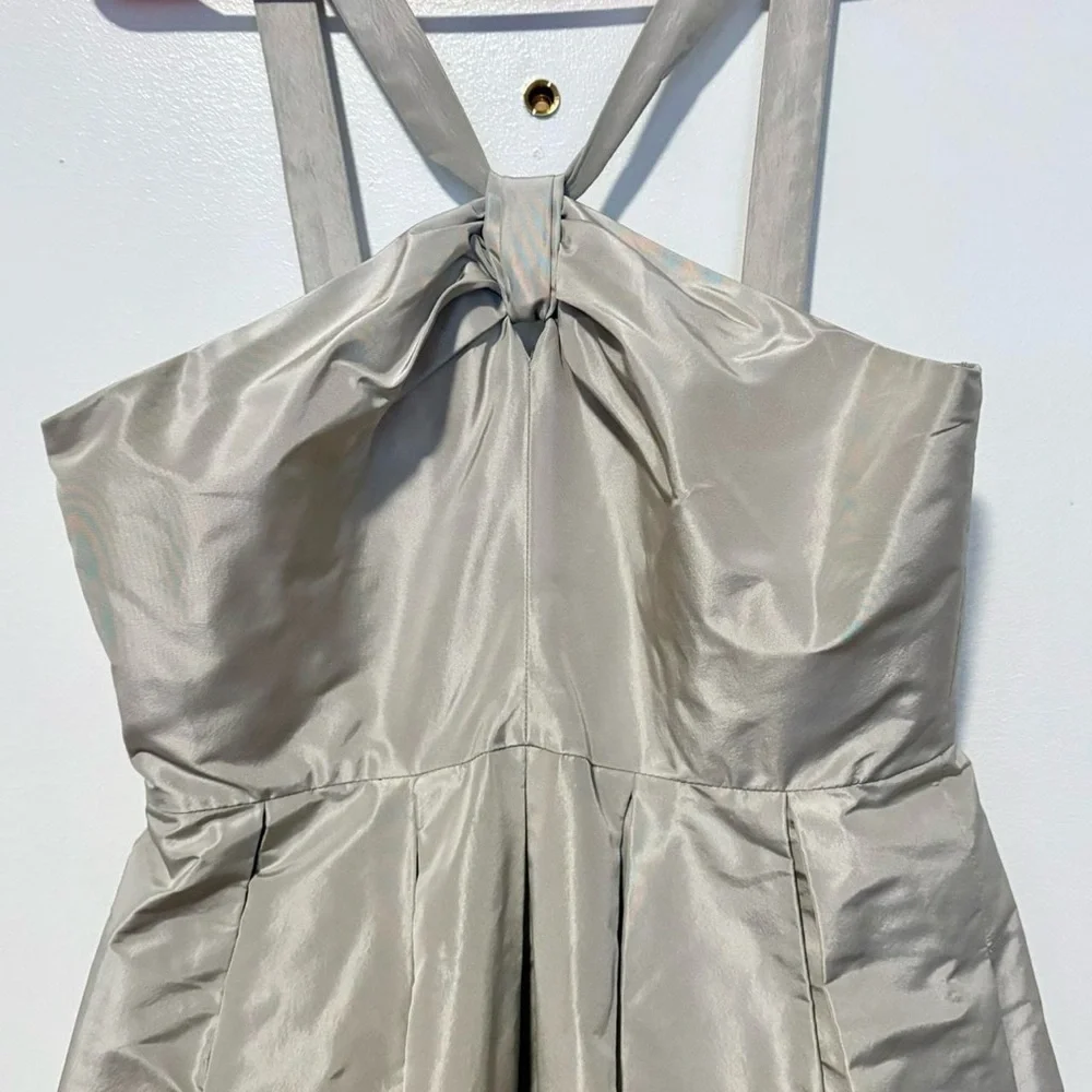 J Crew 100% silk‎ sangle taffeta special occasion dress size 4
